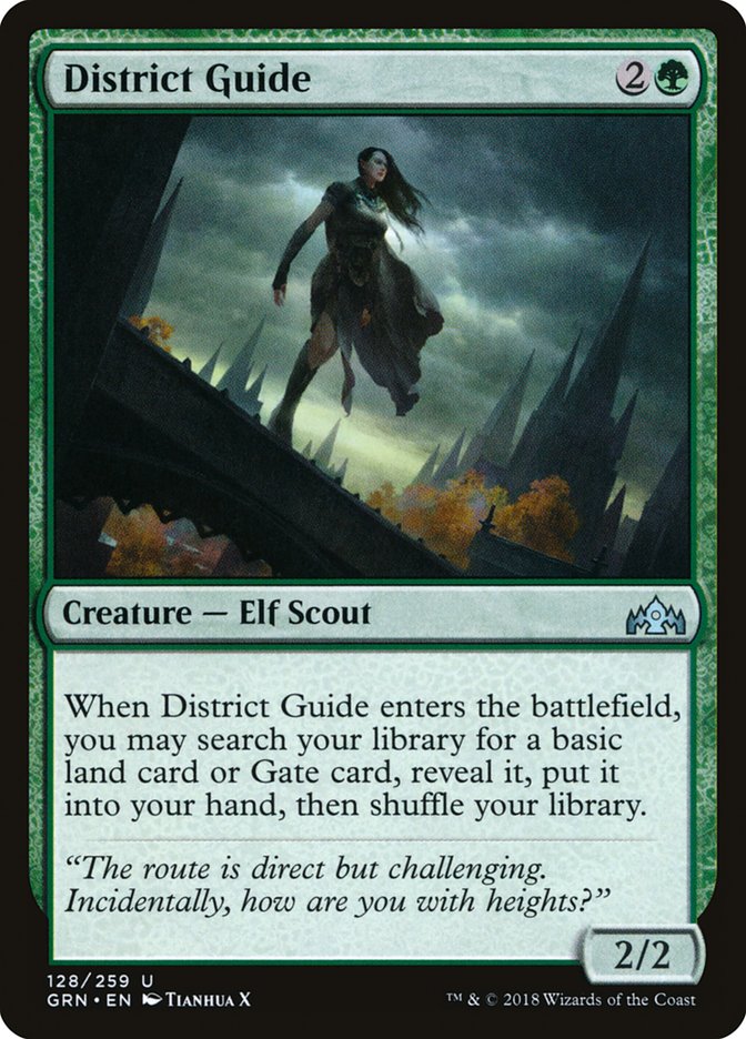 District Guide [Guilds of Ravnica] MTG Single Magic: The Gathering | Red Claw Gaming