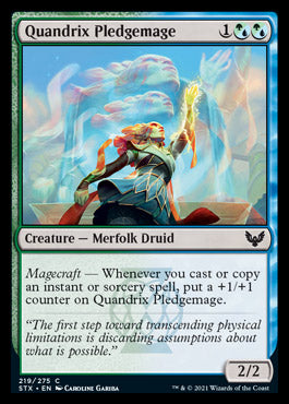 Quandrix Pledgemage [Strixhaven: School of Mages] MTG Single Magic: The Gathering | Red Claw Gaming