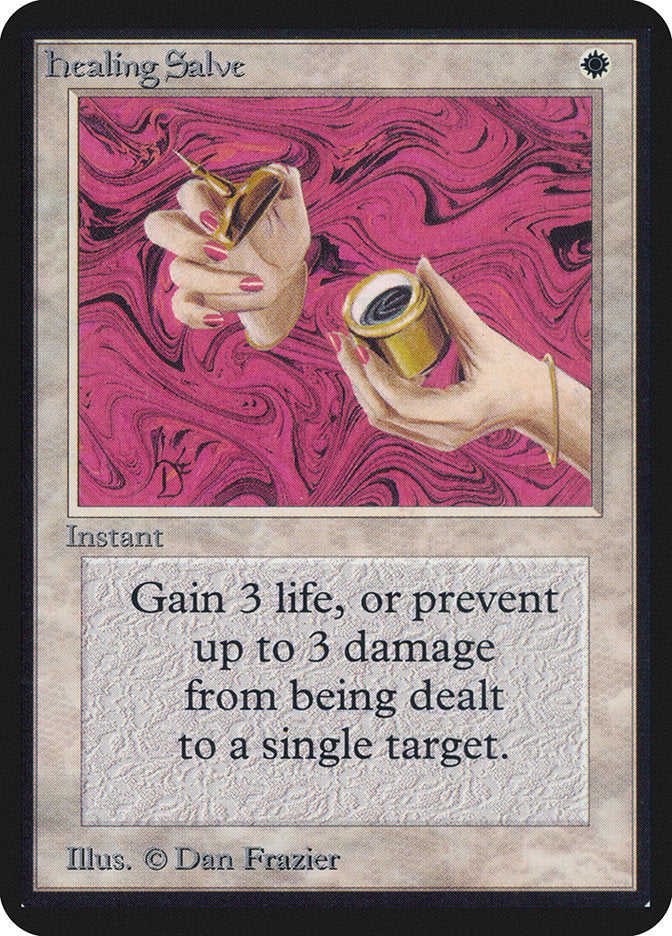 Healing Salve [Alpha Edition] MTG Single Magic: The Gathering | Red Claw Gaming