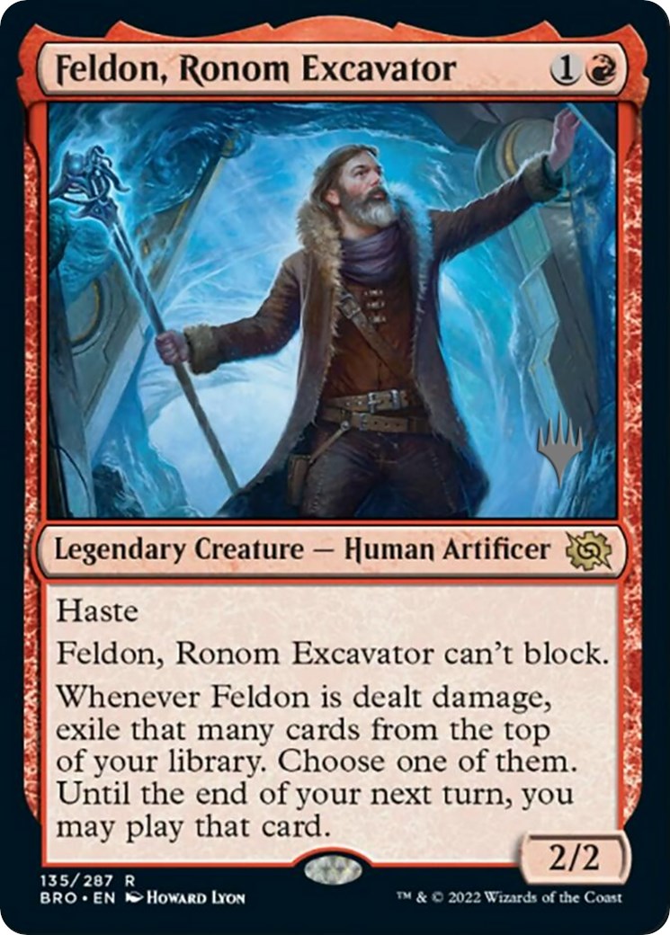 Feldon, Ronom Excavator (Promo Pack) [The Brothers' War Promos] MTG Single Magic: The Gathering | Red Claw Gaming