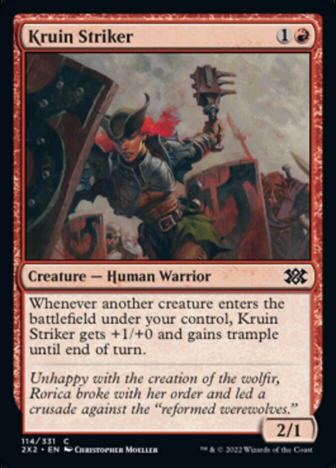 Kruin Striker [Double Masters 2022] MTG Single Magic: The Gathering    | Red Claw Gaming