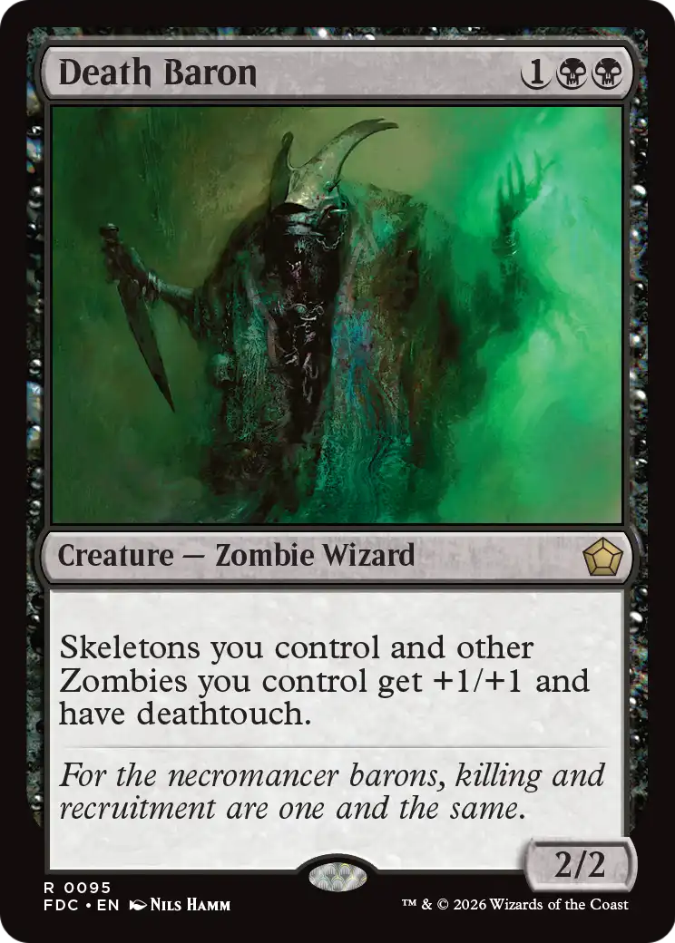 Death Baron [Foundations Commander] | Red Claw Gaming