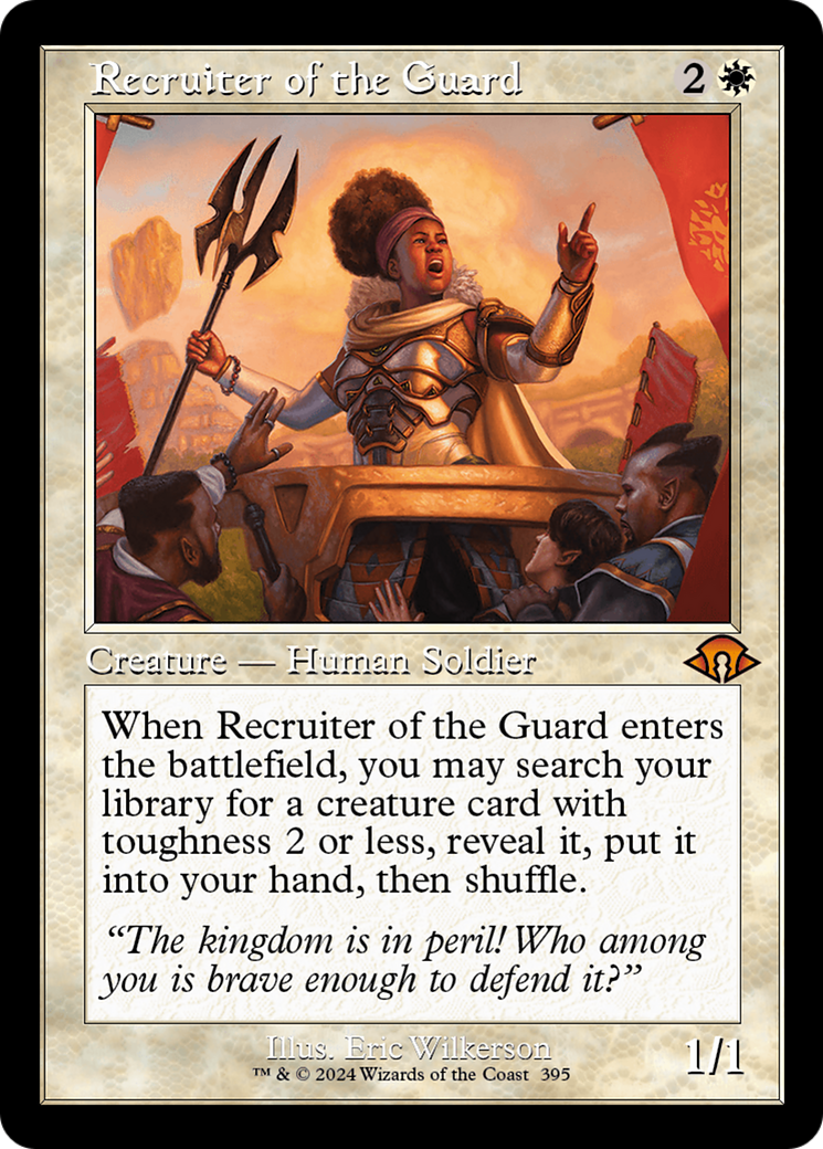 Recruiter of the Guard (Retro) [Modern Horizons 3] MTG Single Magic: The Gathering    | Red Claw Gaming