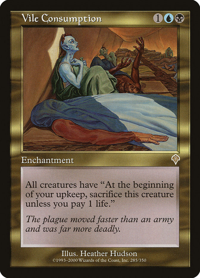 Vile Consumption [Invasion] MTG Single Magic: The Gathering | Red Claw Gaming