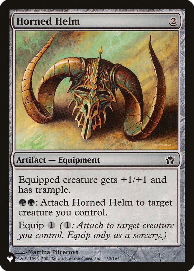 Horned Helm [The List] MTG Single Magic: The Gathering | Red Claw Gaming