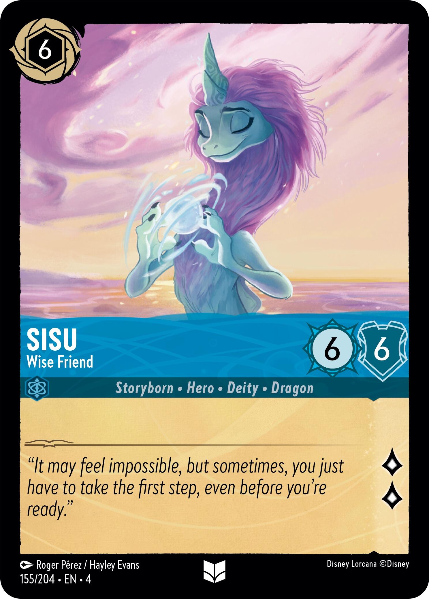 Sisu - Wise Friend (155/204) [Ursula's Return] Lorcana Single Disney | Red Claw Gaming