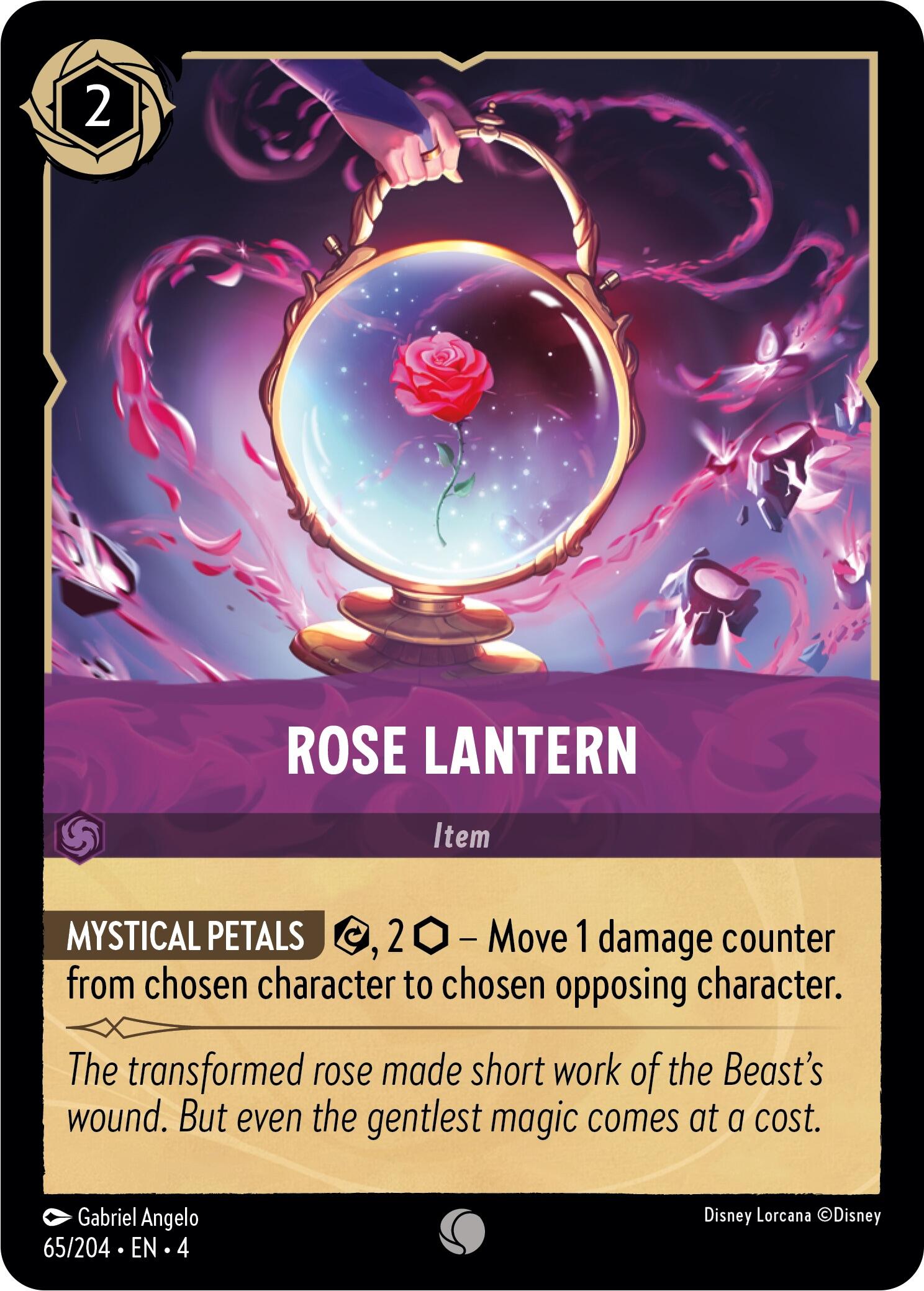 Rose Lantern (65/204) [Ursula's Return] Lorcana Single Disney | Red Claw Gaming