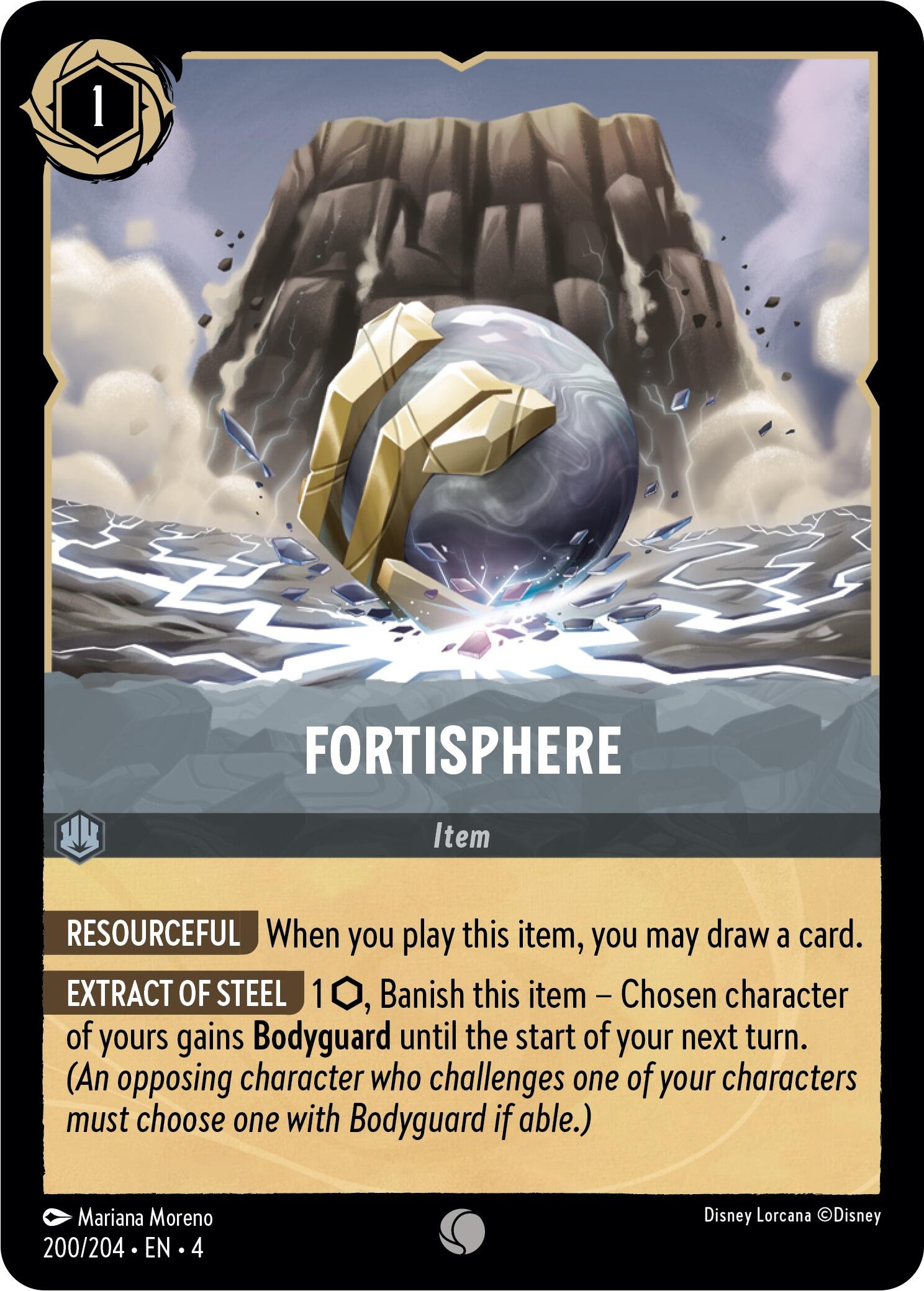 Fortisphere (200/204) [Ursula's Return] Lorcana Single Disney | Red Claw Gaming