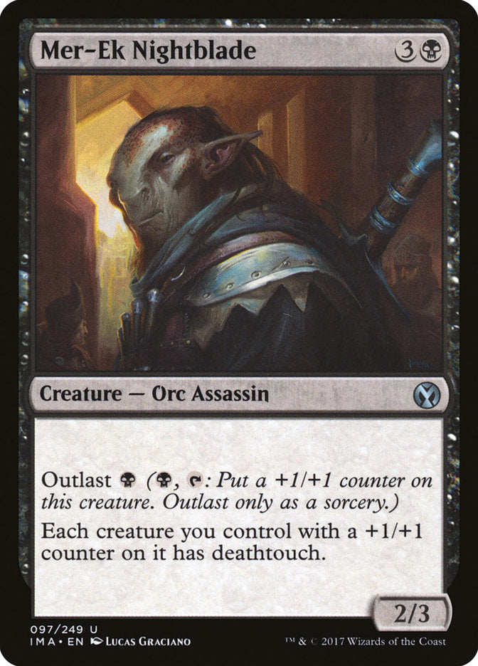 Mer-Ek Nightblade [Iconic Masters] MTG Single Magic: The Gathering | Red Claw Gaming