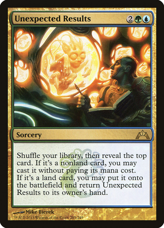 Unexpected Results [Gatecrash] MTG Single Magic: The Gathering | Red Claw Gaming