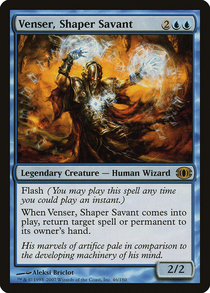 Venser, Shaper Savant [Future Sight] MTG Single Magic: The Gathering | Red Claw Gaming