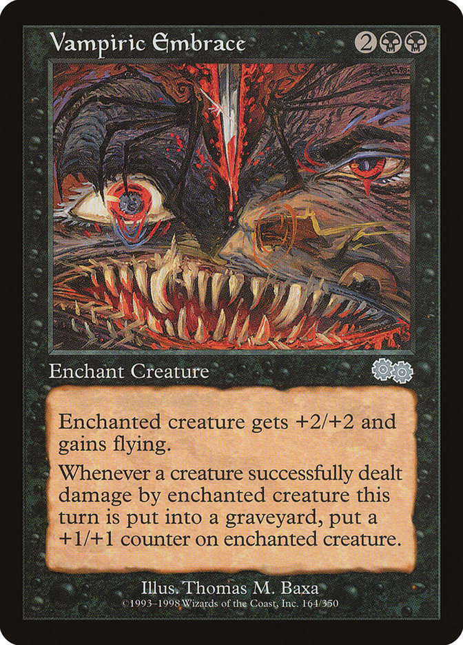 Vampiric Embrace [Urza's Saga] MTG Single Magic: The Gathering | Red Claw Gaming