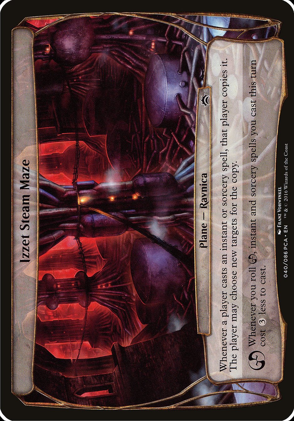 Izzet Steam Maze (Planes) [Planechase Anthology Planes] MTG Single Magic: The Gathering | Red Claw Gaming