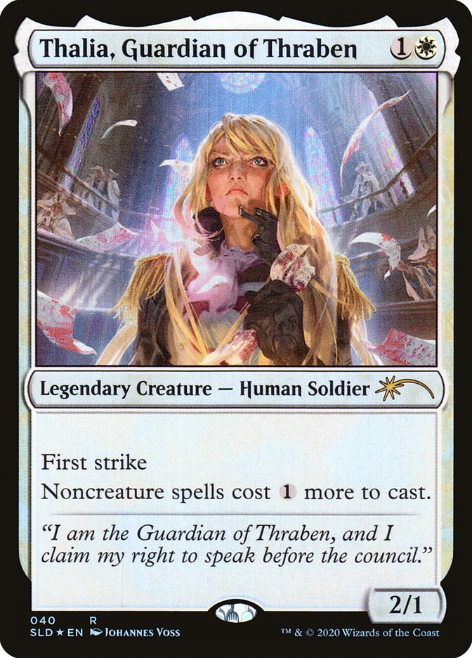 Thalia, Guardian of Thraben (40) [Secret Lair Drop Series] MTG Single Magic: The Gathering | Red Claw Gaming