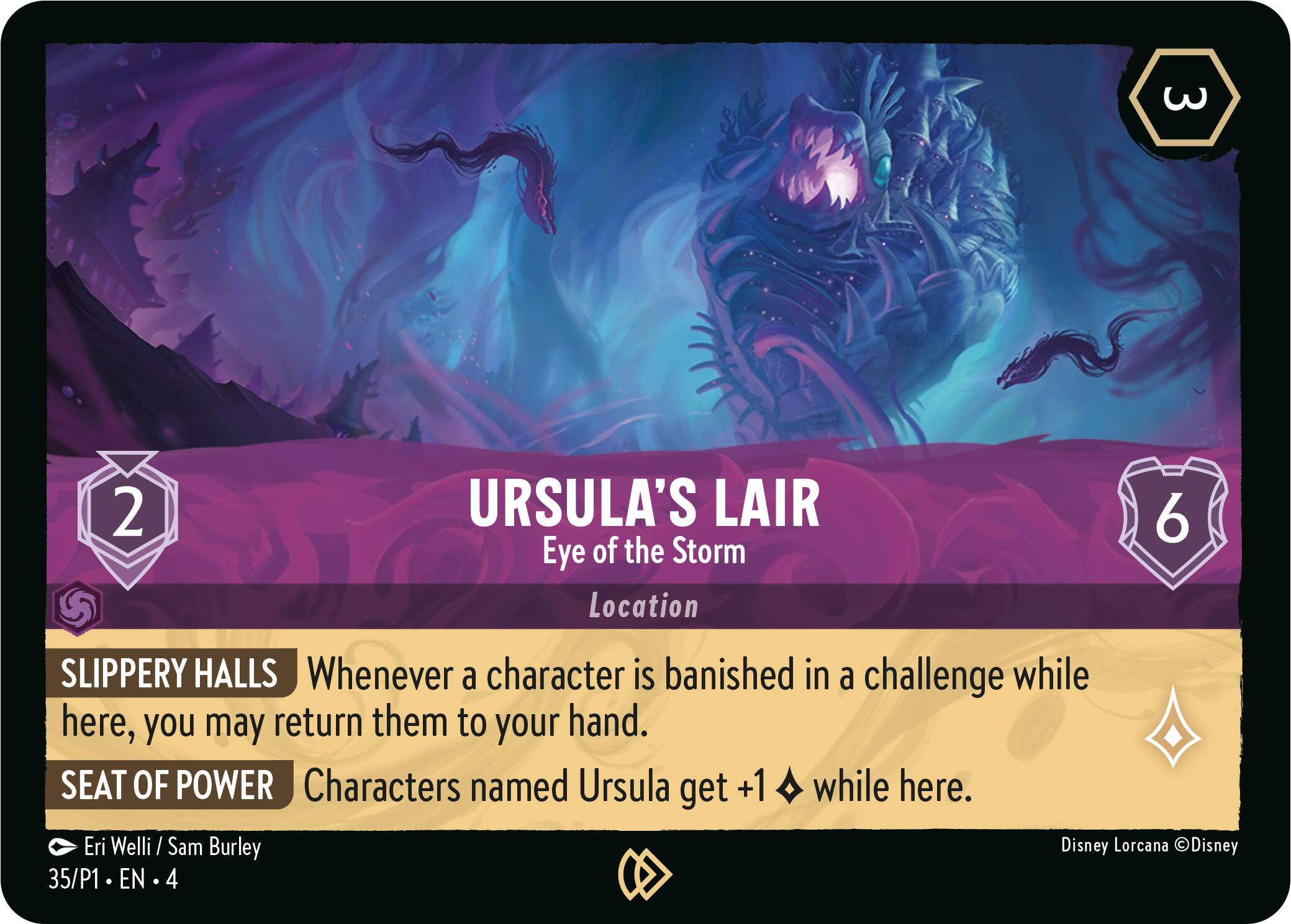 Ursula's Lair - Eye of the Storm (35) [Promo Cards] Lorcana Single Disney | Red Claw Gaming