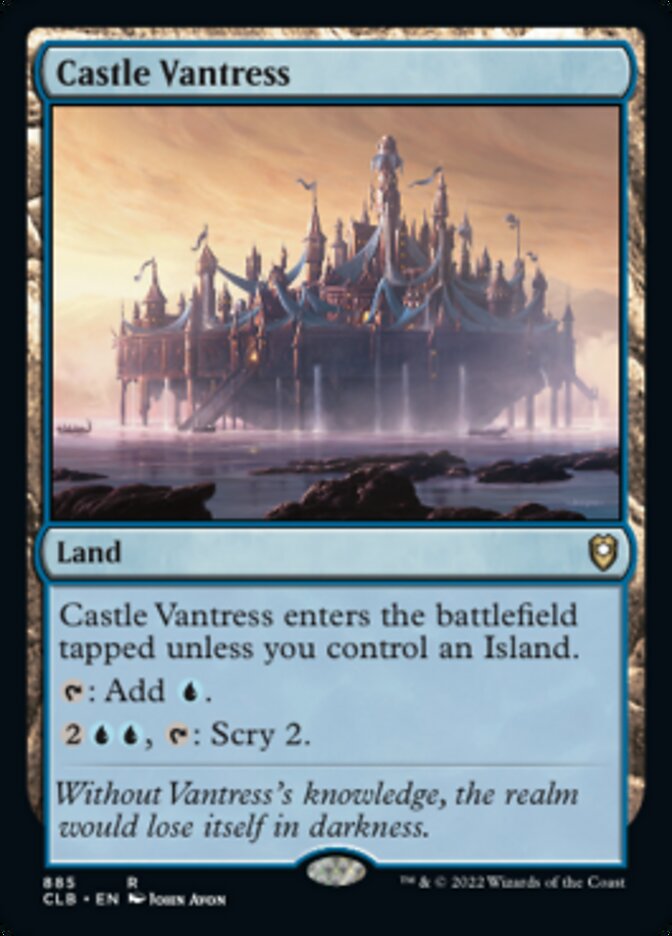 Castle Vantress [Commander Legends: Battle for Baldur's Gate] MTG Single Magic: The Gathering | Red Claw Gaming