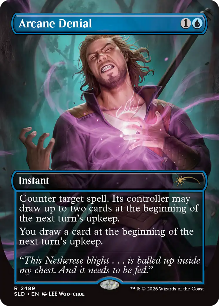 Arcane Denial (2489) [Secret Lair Drop Series] MTG Single Magic: The Gathering | Red Claw Gaming