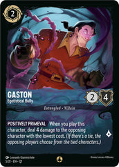 Gaston - Egotistical Bully (5/31) [Illumineer's Quest: Deep Trouble] Lorcana Single Disney | Red Claw Gaming