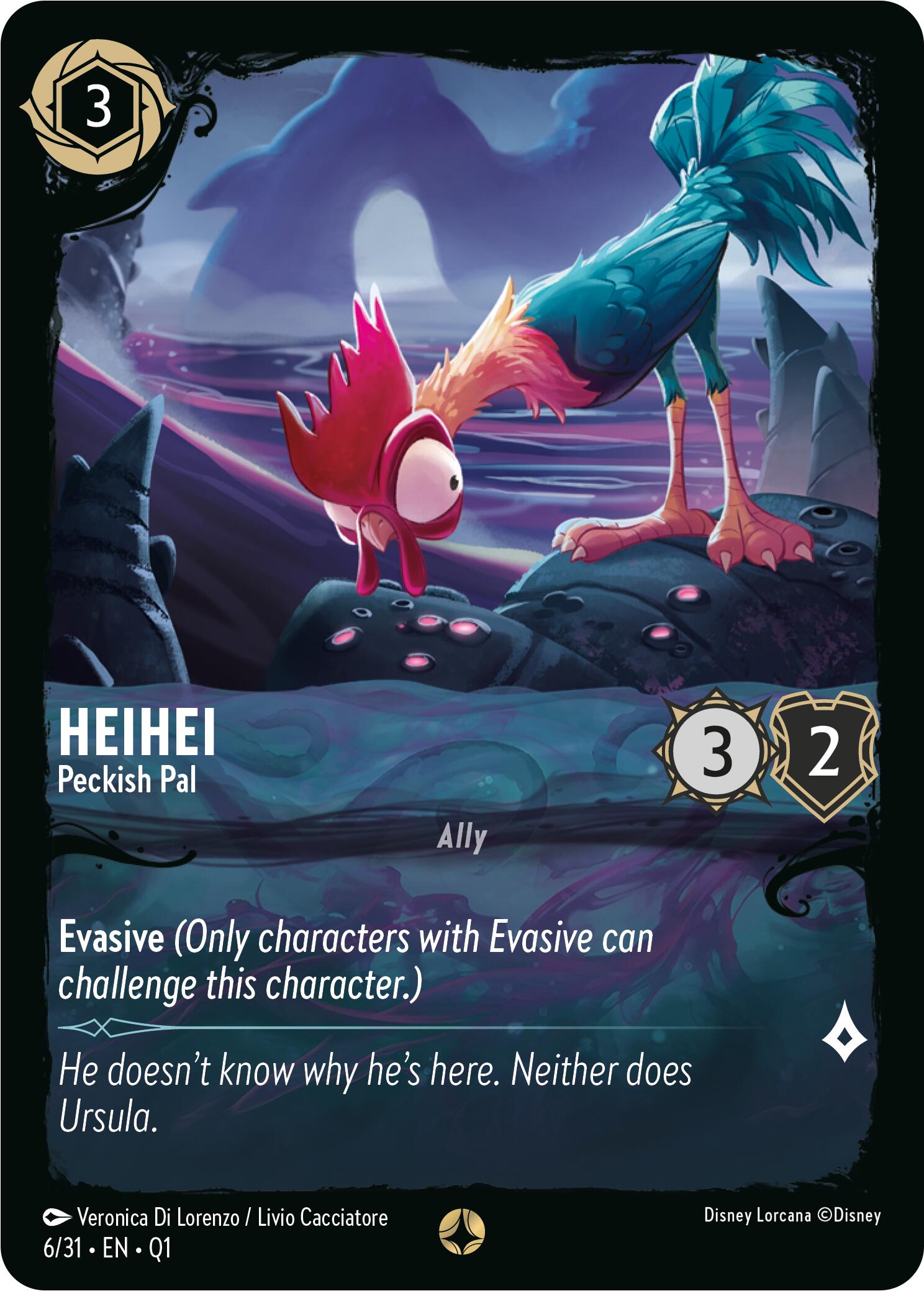 HeiHei - Peckish Pal (6/31) [Illumineer's Quest: Deep Trouble] Lorcana Single Disney | Red Claw Gaming