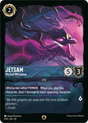 Jetsam - Wicked Whisperer (9/31) [Illumineer's Quest: Deep Trouble] Lorcana Single Disney | Red Claw Gaming