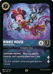 Minnie Mouse - Wild-Eyed Diver (12/31) [Illumineer's Quest: Deep Trouble] Lorcana Single Disney | Red Claw Gaming