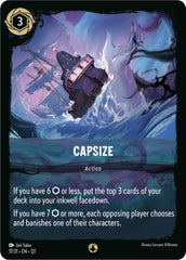 Capsize (17/31) [Illumineer's Quest: Deep Trouble] Lorcana Single Disney | Red Claw Gaming