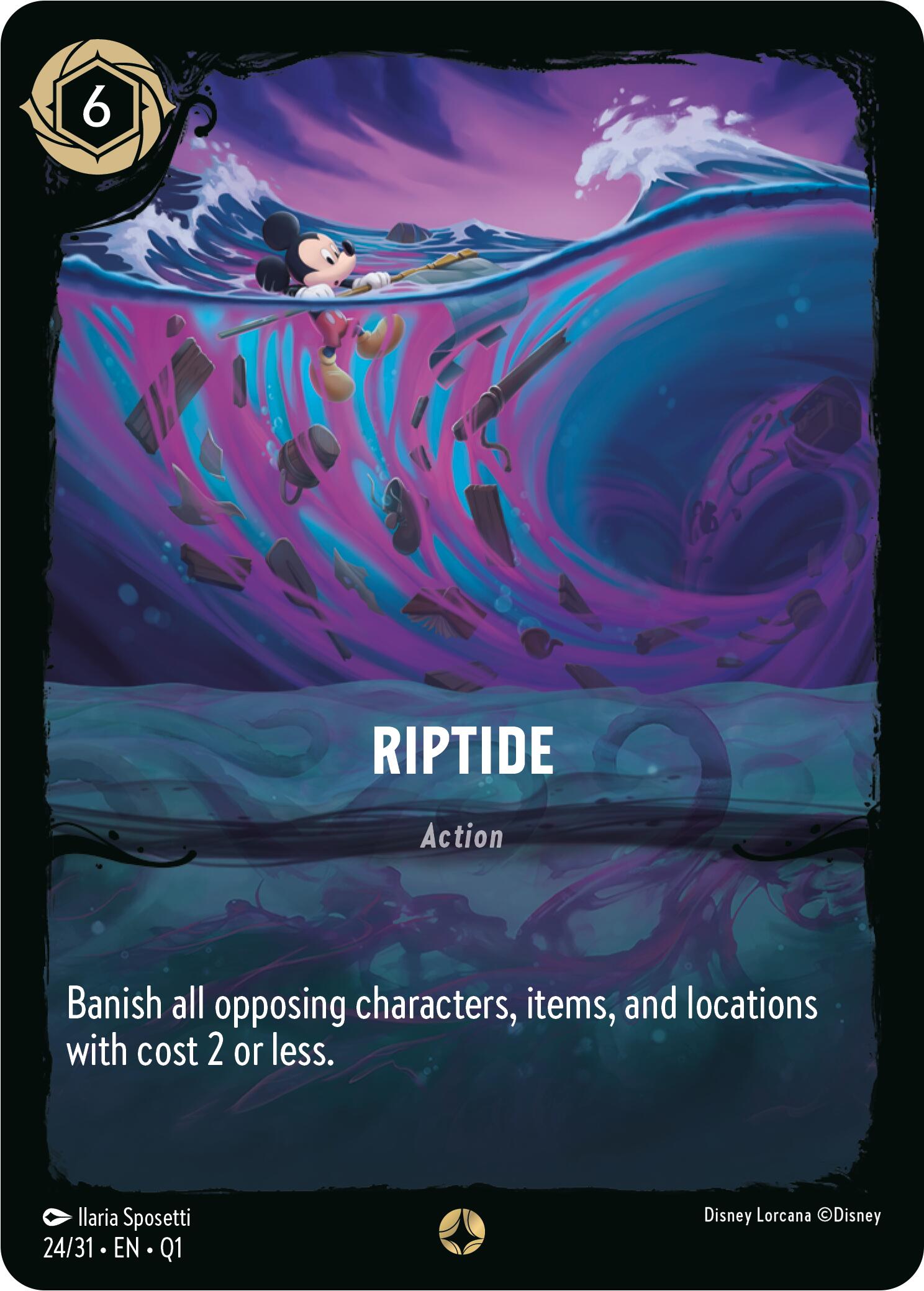 Riptide (24/31) [Illumineer's Quest: Deep Trouble] Lorcana Single Disney | Red Claw Gaming