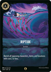 Riptide (24/31) [Illumineer's Quest: Deep Trouble] Lorcana Single Disney | Red Claw Gaming