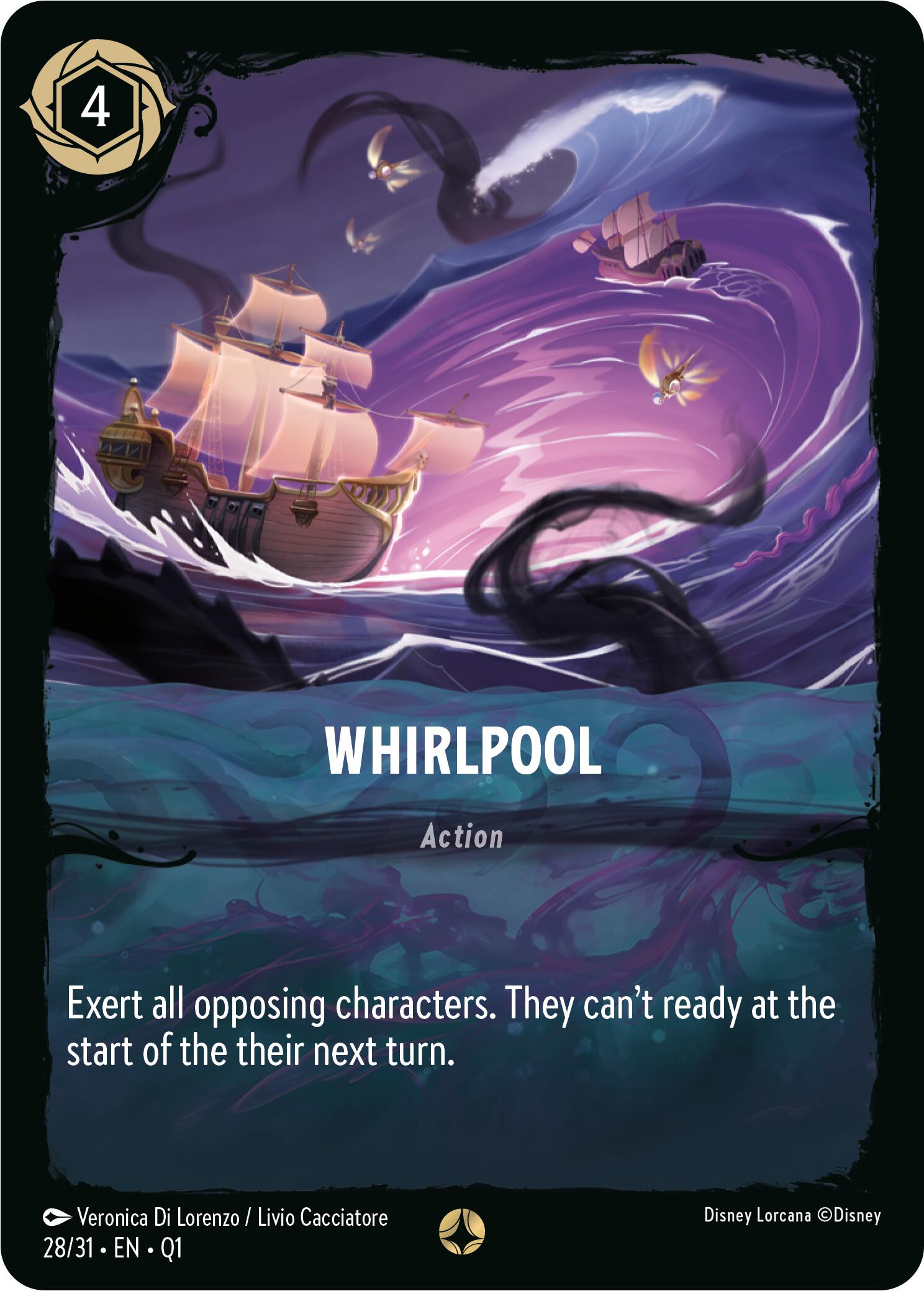 Whirlpool (28/31) [Illumineer's Quest: Deep Trouble] Lorcana Single Disney | Red Claw Gaming