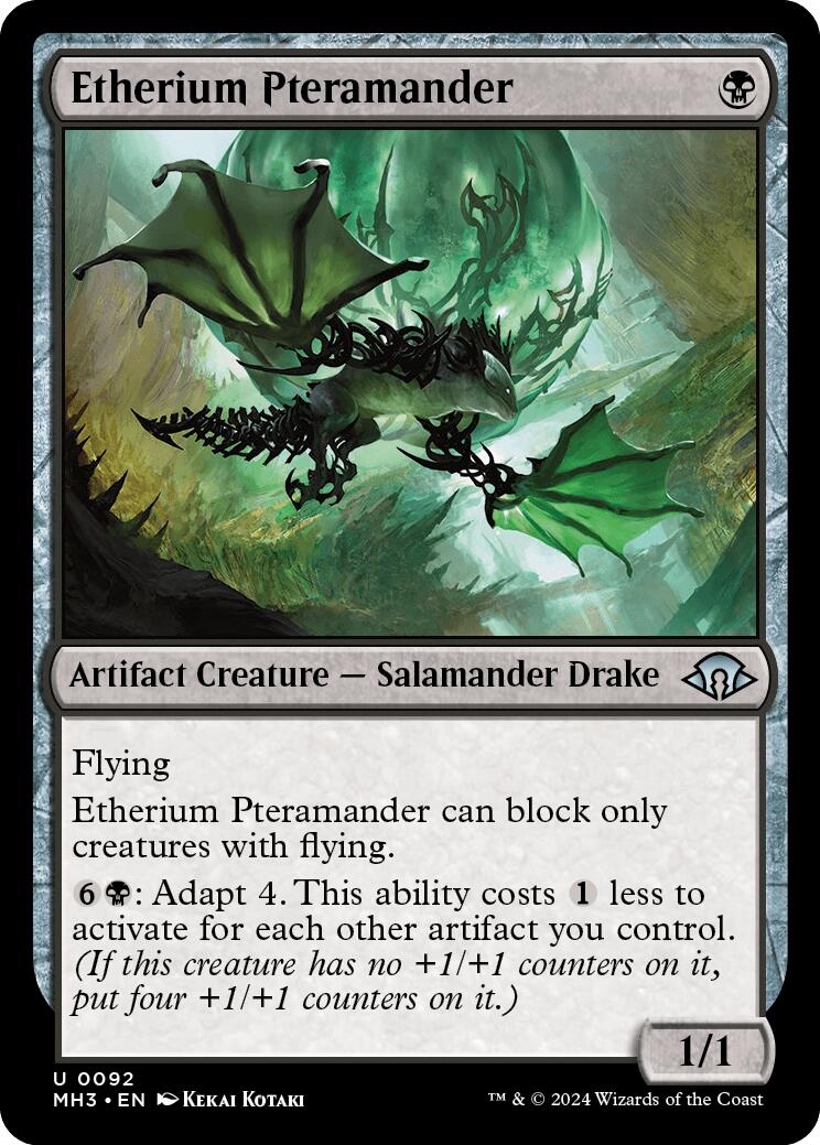 Etherium Pteramander [Modern Horizons 3] MTG Single Magic: The Gathering | Red Claw Gaming