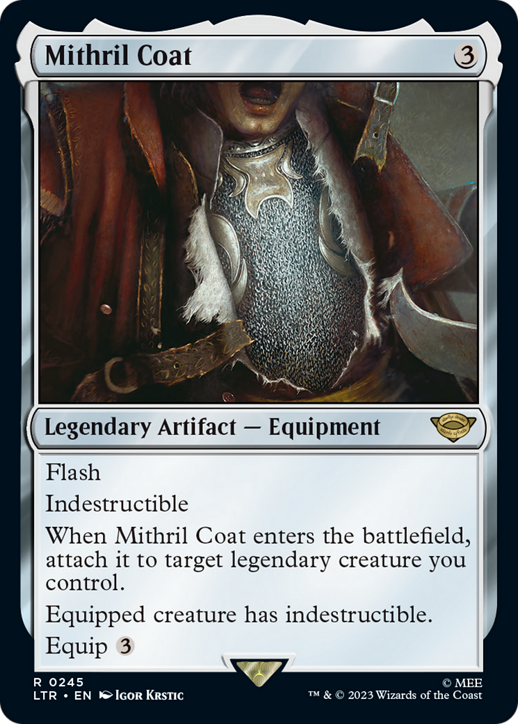 Mithril Coat [The Lord of the Rings: Tales of Middle-Earth] MTG Single Magic: The Gathering | Red Claw Gaming