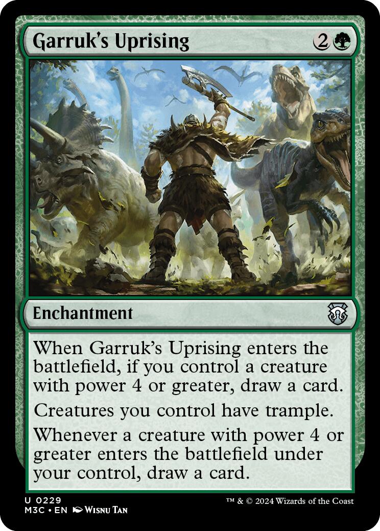 Garruk's Uprising [Modern Horizons 3 Commander] MTG Single Magic: The Gathering | Red Claw Gaming