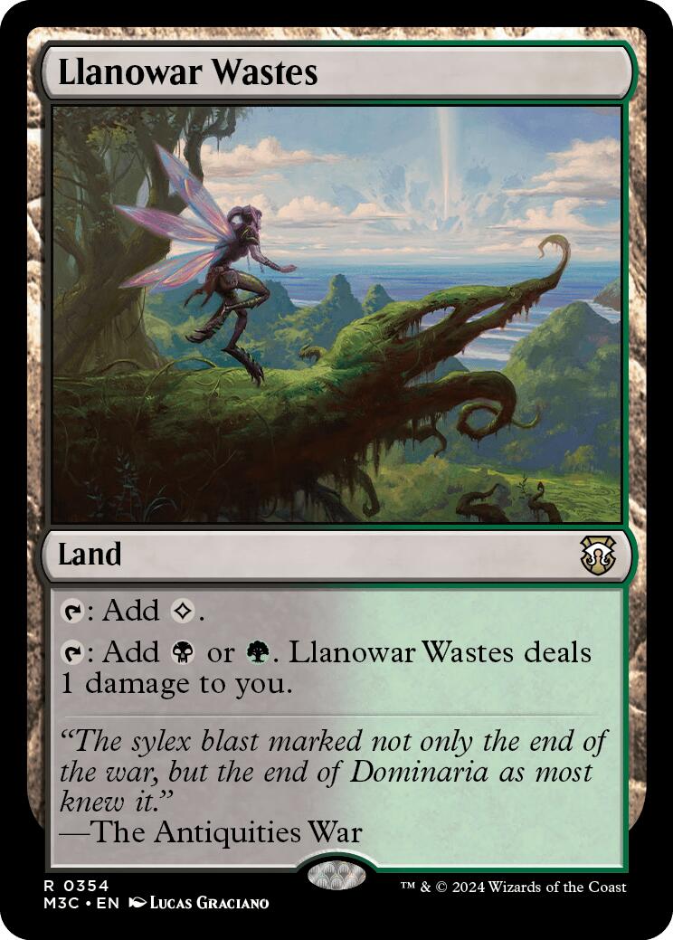Llanowar Wastes [Modern Horizons 3 Commander] MTG Single Magic: The Gathering | Red Claw Gaming