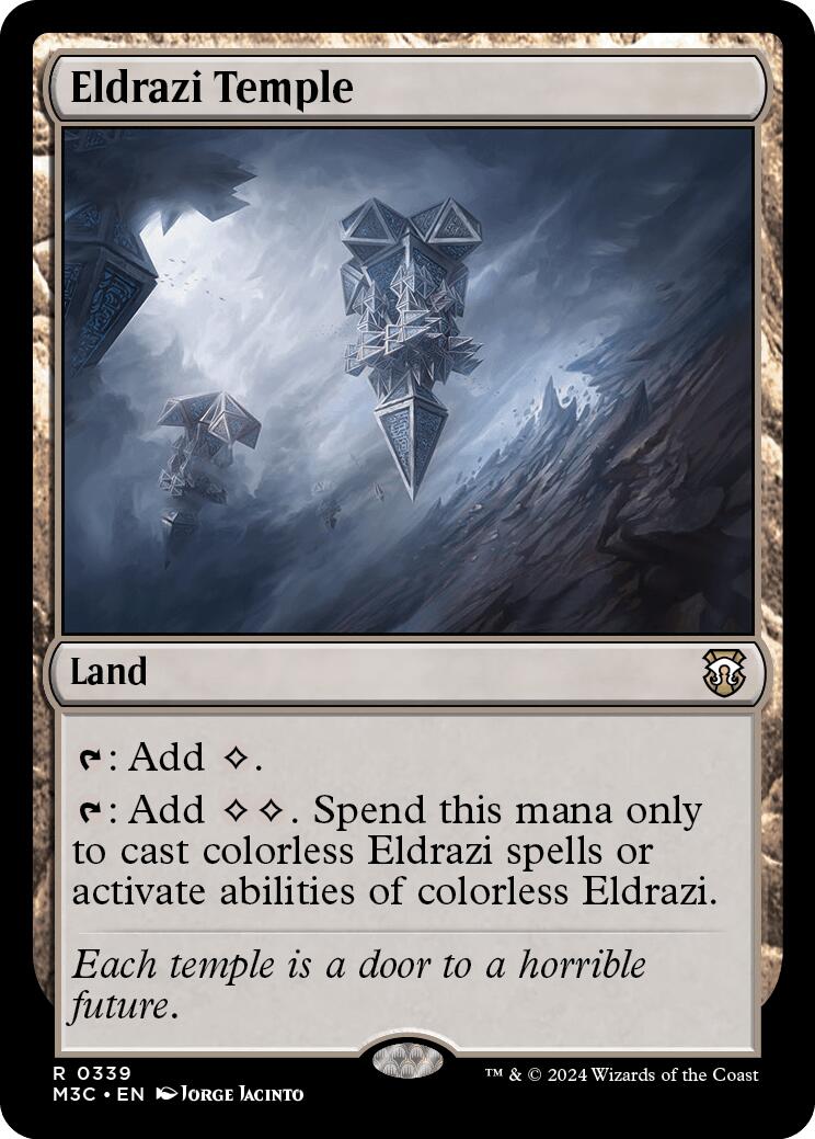 Eldrazi Temple [Modern Horizons 3 Commander] MTG Single Magic: The Gathering    | Red Claw Gaming
