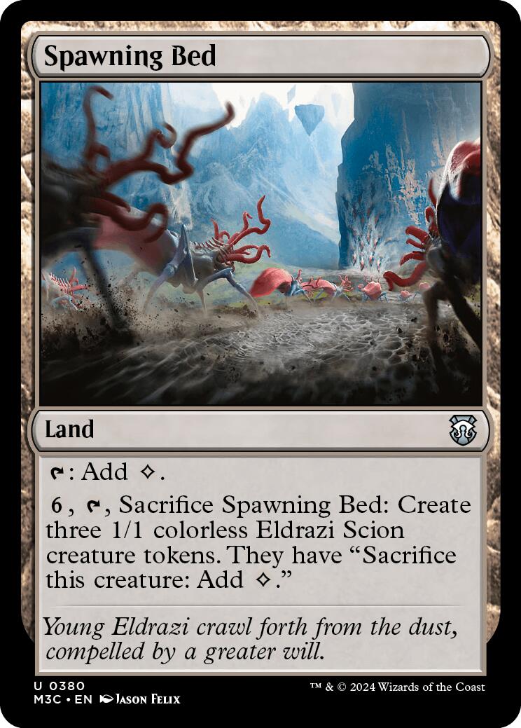 Spawning Bed [Modern Horizons 3 Commander] MTG Single Magic: The Gathering | Red Claw Gaming