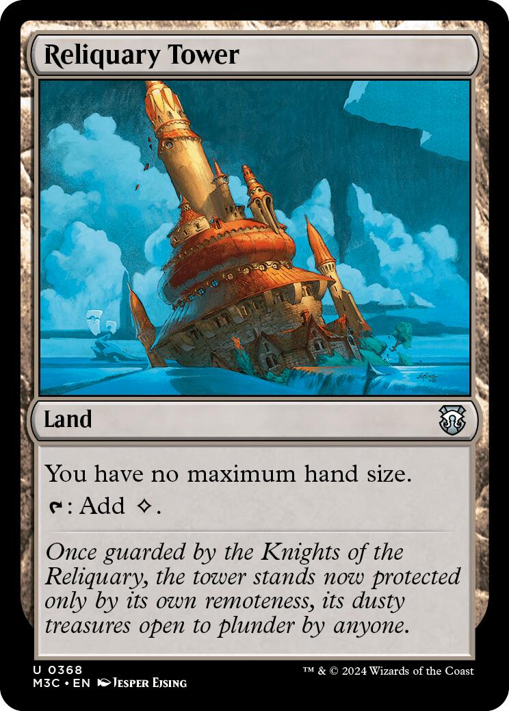 Reliquary Tower [Modern Horizons 3 Commander] MTG Single Magic: The Gathering | Red Claw Gaming