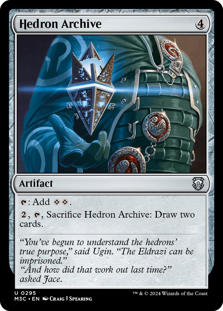 Hedron Archive [Modern Horizons 3 Commander] MTG Single Magic: The Gathering | Red Claw Gaming