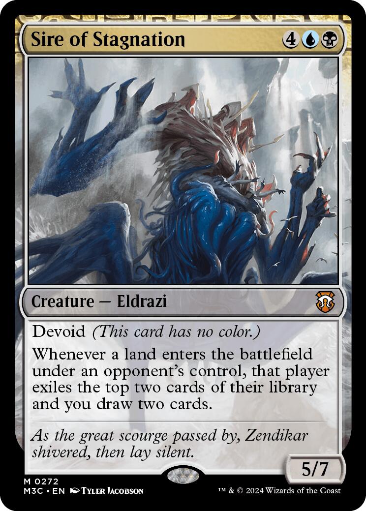 Sire of Stagnation [Modern Horizons 3 Commander] MTG Single Magic: The Gathering | Red Claw Gaming