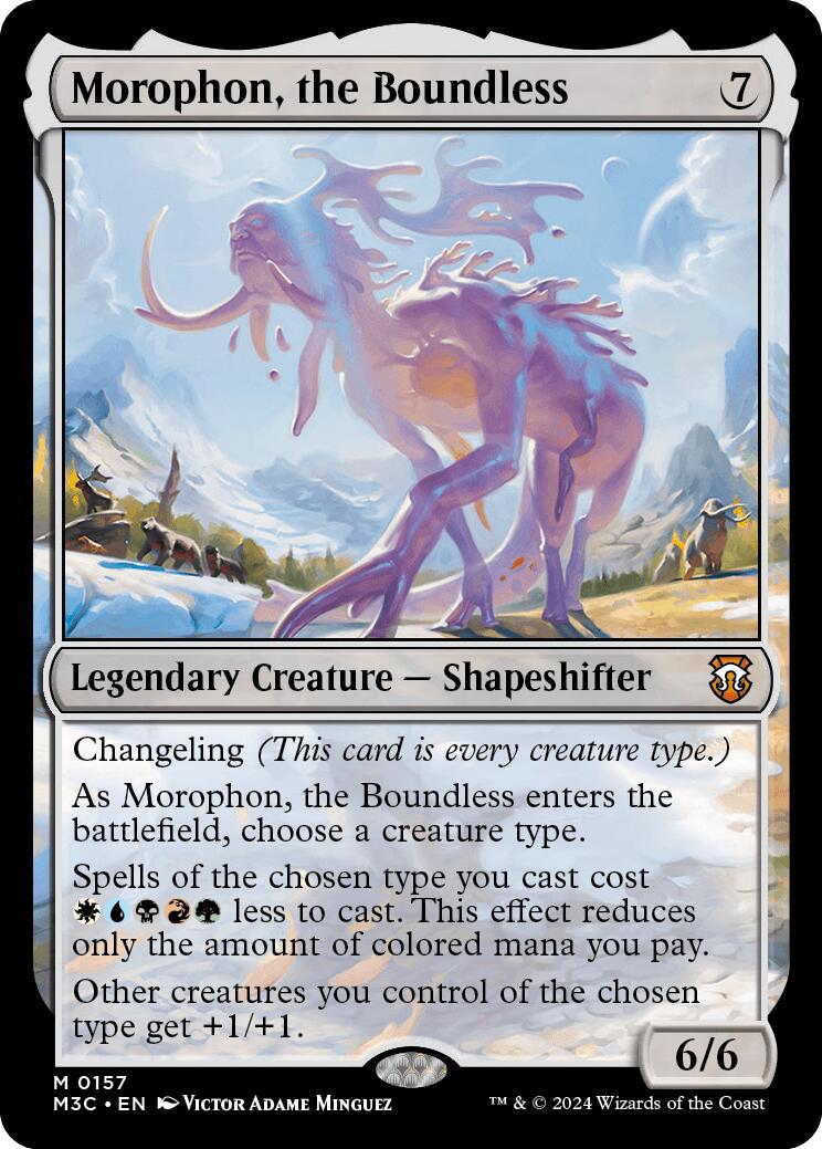 Morophon, the Boundless [Modern Horizons 3 Commander] MTG Single Magic: The Gathering | Red Claw Gaming