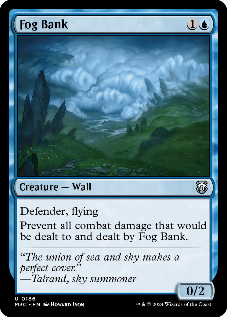 Fog Bank [Modern Horizons 3 Commander] MTG Single Magic: The Gathering    | Red Claw Gaming