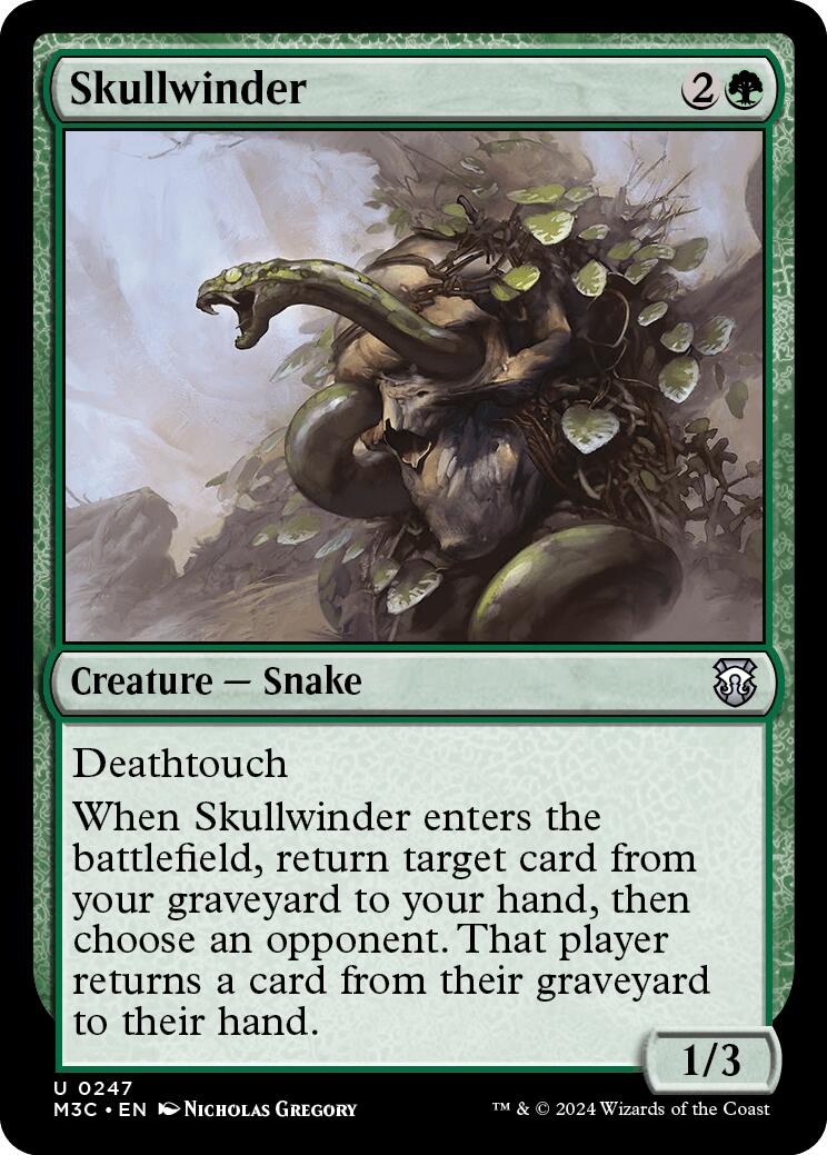 Skullwinder [Modern Horizons 3 Commander] MTG Single Magic: The Gathering | Red Claw Gaming