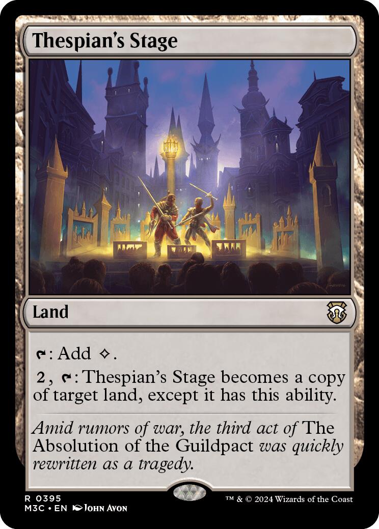 Thespian's Stage [Modern Horizons 3 Commander] MTG Single Magic: The Gathering | Red Claw Gaming