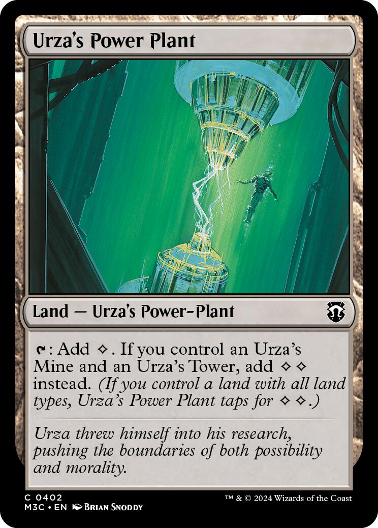 Urza's Power Plant [Modern Horizons 3 Commander] MTG Single Magic: The Gathering | Red Claw Gaming