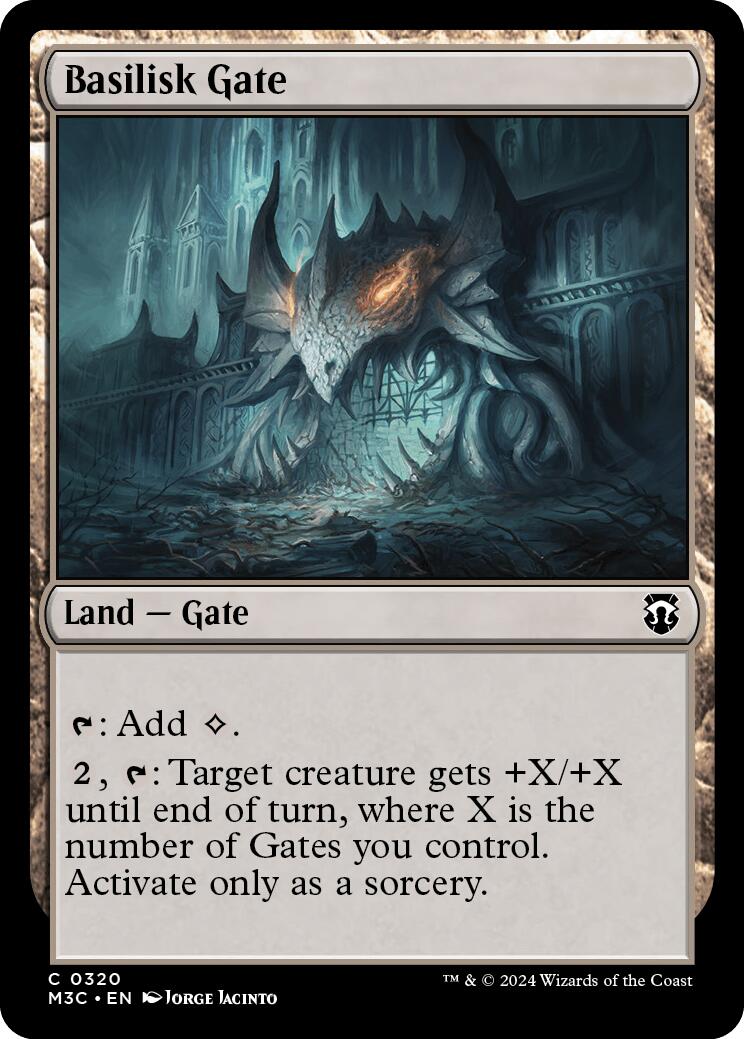 Basilisk Gate [Modern Horizons 3 Commander] MTG Single Magic: The Gathering | Red Claw Gaming
