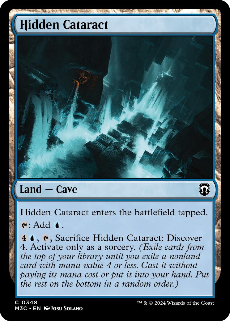 Hidden Cataract [Modern Horizons 3 Commander] MTG Single Magic: The Gathering | Red Claw Gaming