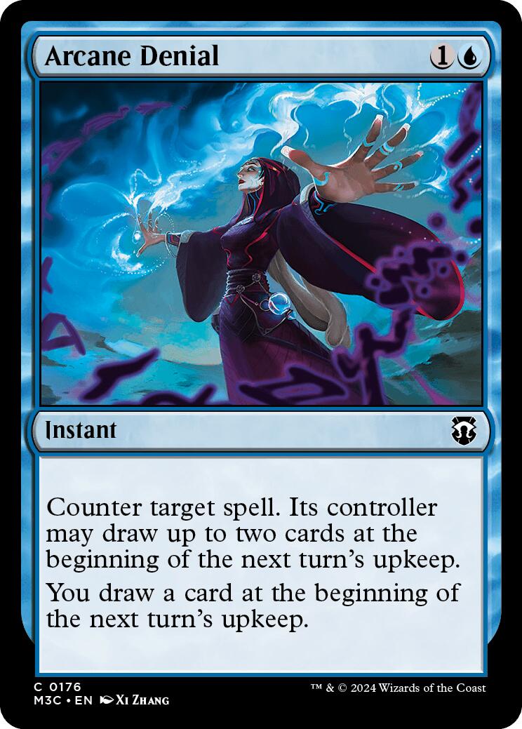 Arcane Denial [Modern Horizons 3 Commander] MTG Single Magic: The Gathering | Red Claw Gaming
