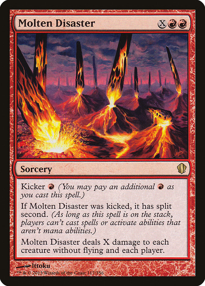 Molten Disaster [Commander 2013] MTG Single Magic: The Gathering | Red Claw Gaming