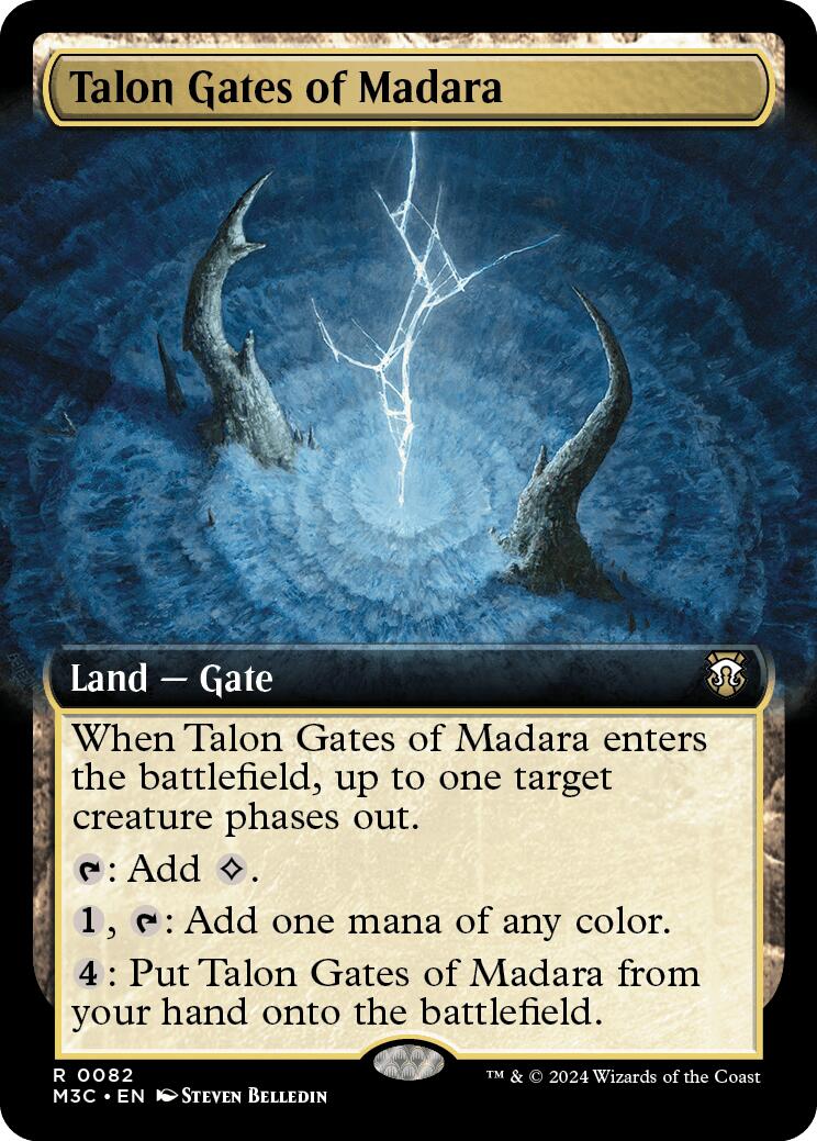 Talon Gates of Madara (Extended Art) [Modern Horizons 3 Commander] MTG Single Magic: The Gathering | Red Claw Gaming