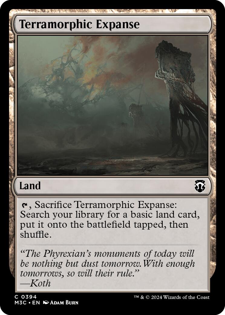 Terramorphic Expanse [Modern Horizons 3 Commander] MTG Single Magic: The Gathering | Red Claw Gaming