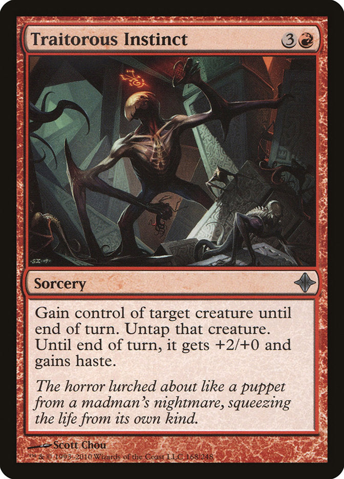 Traitorous Instinct [Rise of the Eldrazi] MTG Single Magic: The Gathering | Red Claw Gaming